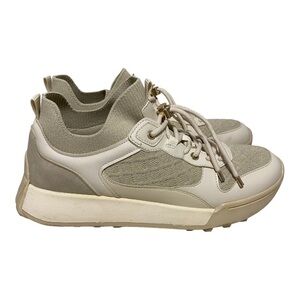 Zara - Tan Fabric Running Shoe - Size 40 Next to new